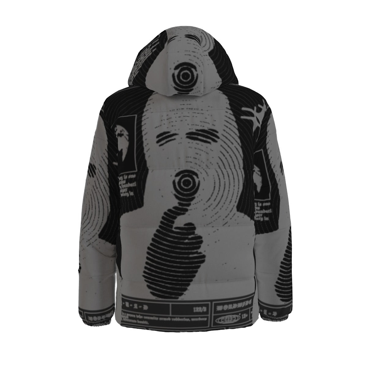 All-Over Print Unisex Down Jacket