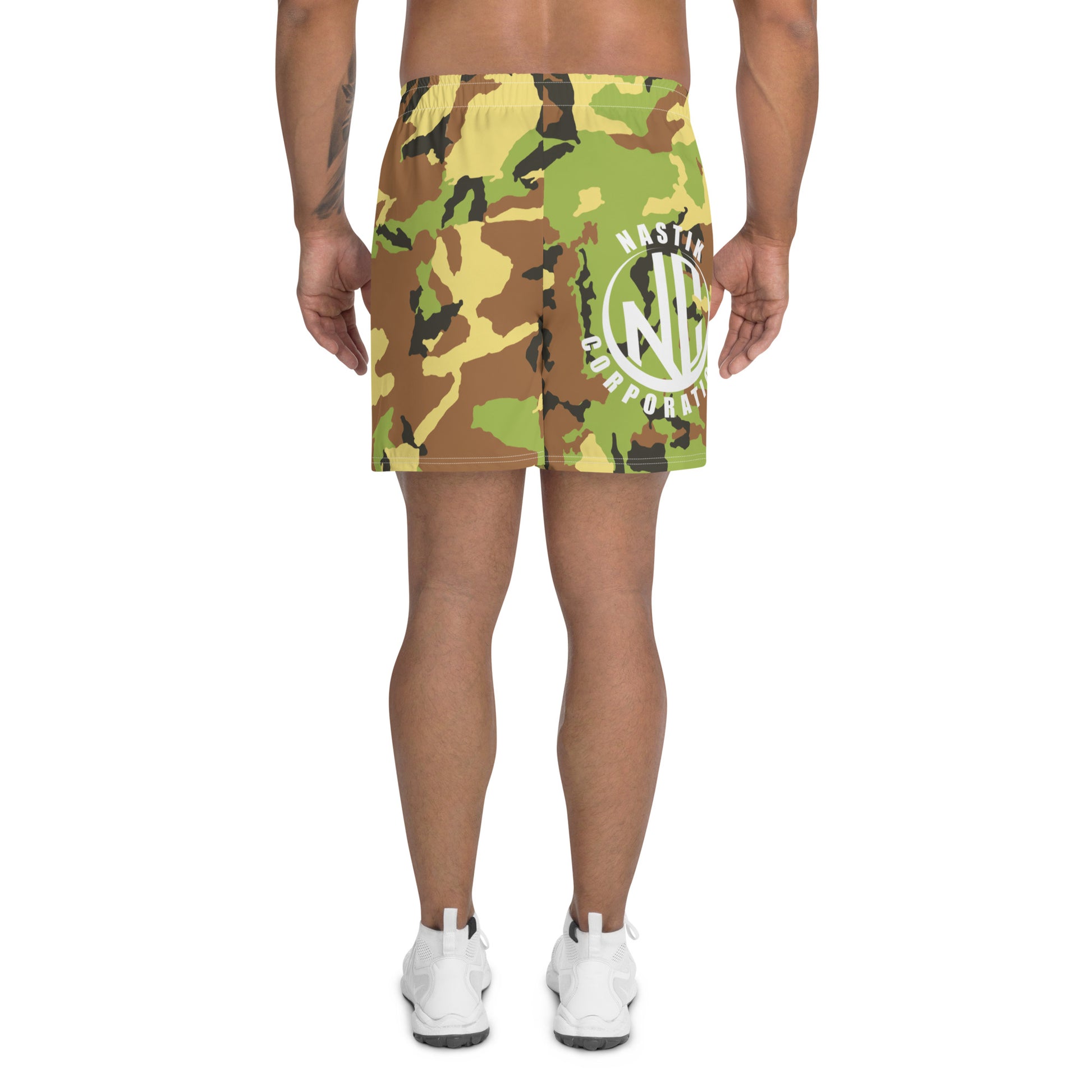 Short de sport recyclé all over homme