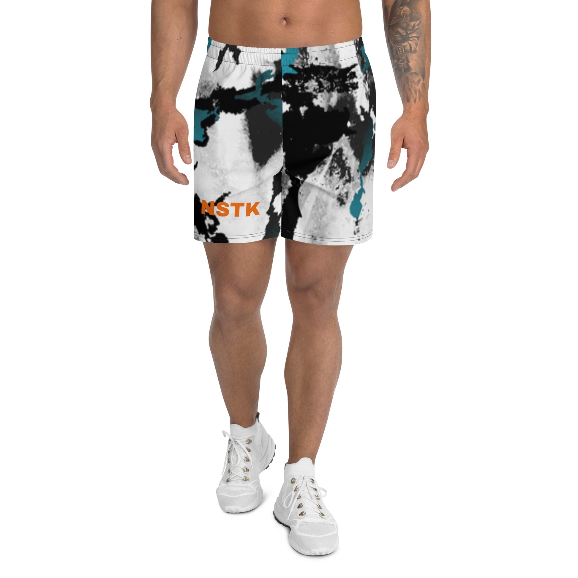 Short de sport recyclé all over homme