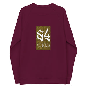 Sweatshirt écologique raglan unisexe