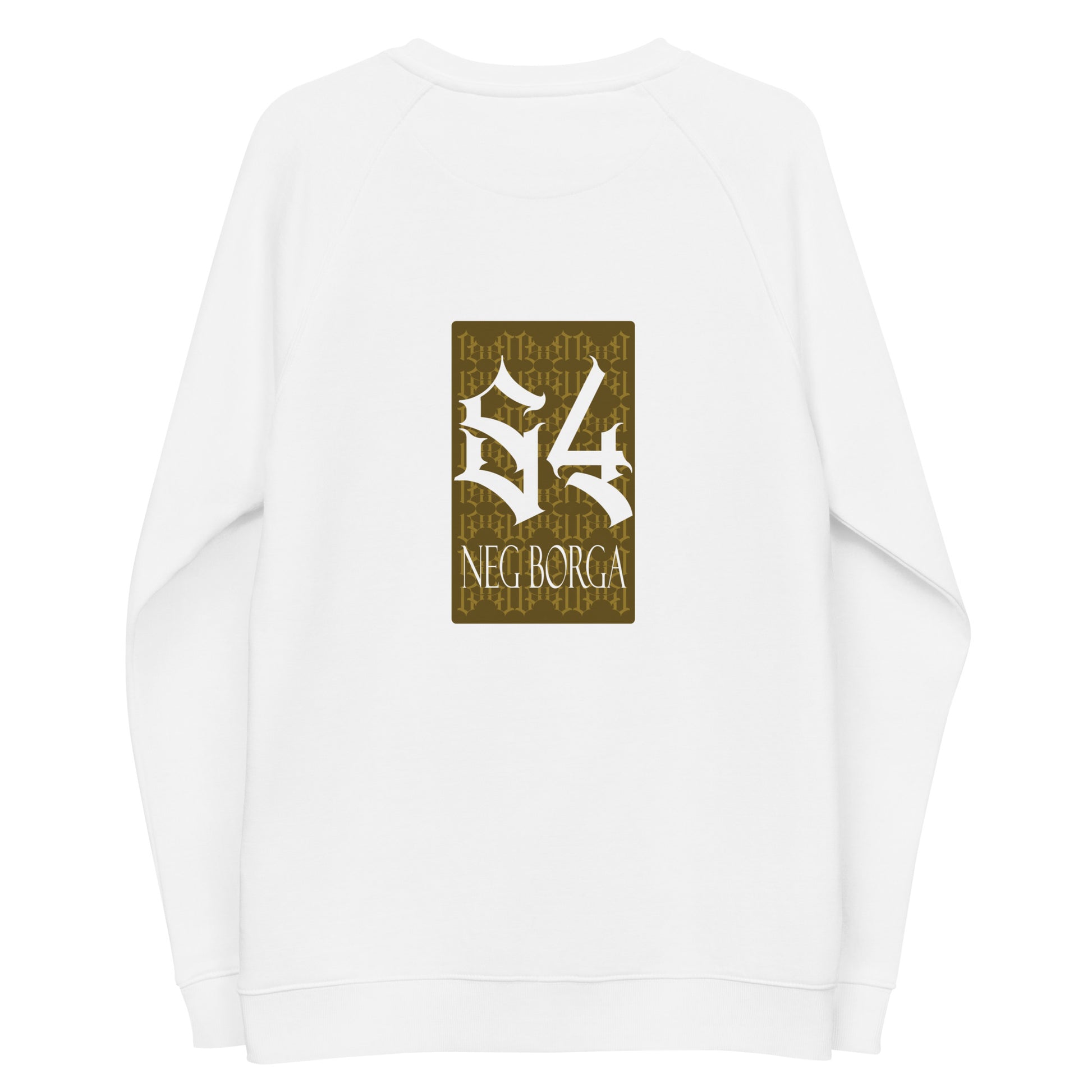 Sweatshirt écologique raglan unisexe